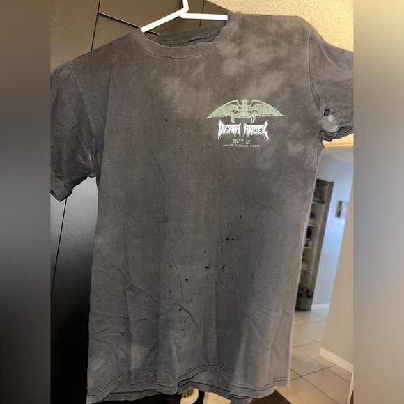 Vintage death angel band shirt 1990